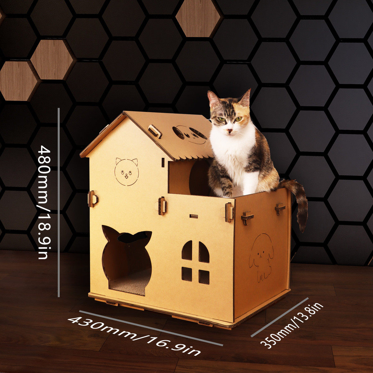 房子四季通用保暖猫厂家直销猫别墅半封闭宠物窝猫窝宠物用品,淘宝优惠券,粉丝福利购,淘宝优惠卷