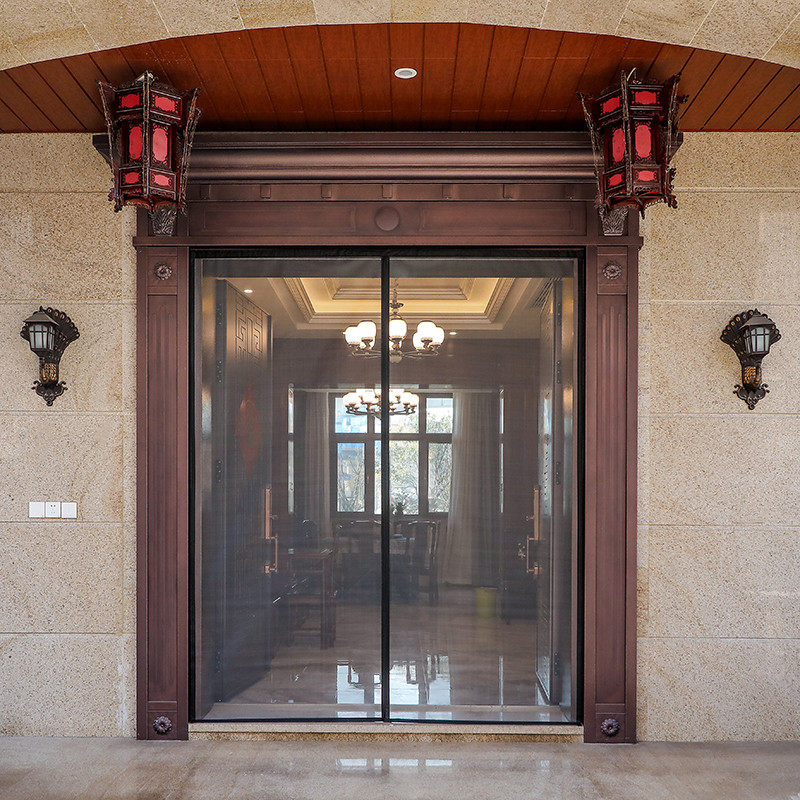 沙窗自粘魔术贴纱窗网自装纱窗帘门帘防蚊门用无轨隐形折叠纱门,淘宝优惠券,粉丝福利购,淘宝优惠卷