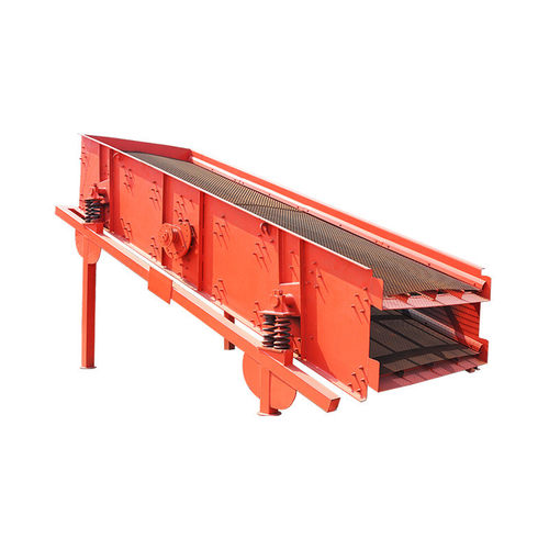 热销矿用振动筛石机高频震动建筑材料振动分级筛轮机洗砂斗 - 图1