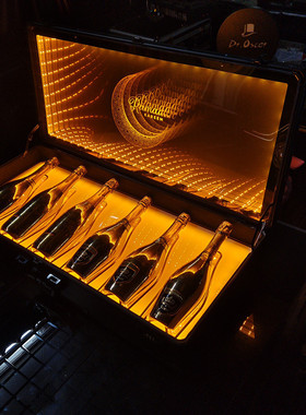 黑桃a杯箱黑桃a香槟发光箱发光香槟酒箱黑桃a箱杯箱vip酒箱