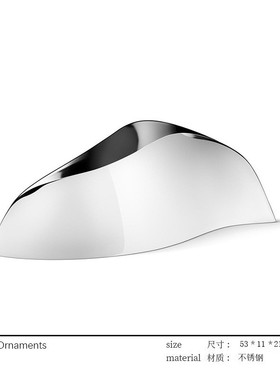 摆件不锈钢冰桶香槟红酒酒柜样板房家具店装饰品软装现代家居轻奢