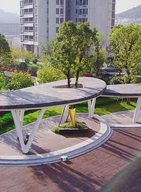 户外大型不锈钢异形凉亭廊架雕塑厂家金属钢结构长廊园林景观雕塑