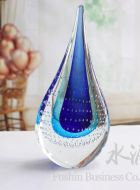 淄博琉璃工艺品2客厅创意酒柜玄关摆件家居现代简约装饰品琉璃