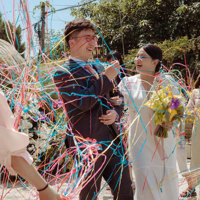 接亲游戏道具手抛彩带手扔庆祝拉炮喷花婚礼场景气氛道具创意礼花,淘宝优惠券,粉丝福利购,淘宝优惠卷