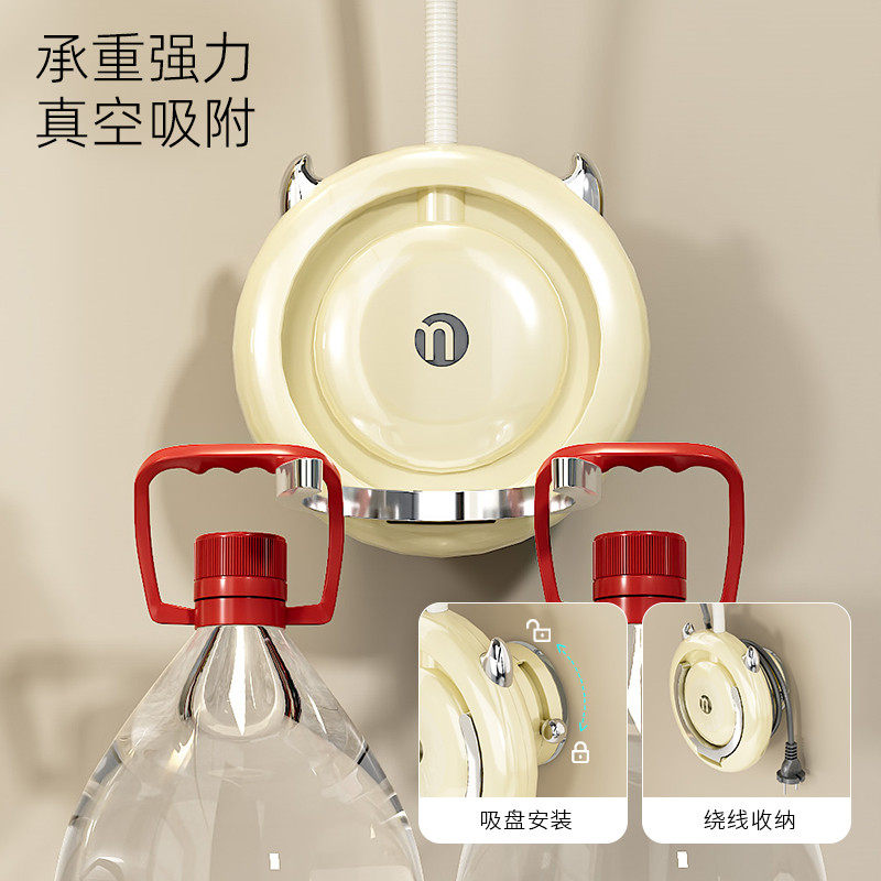 吸盘吹风机支架卫生间壁挂式电吹风置物架免打孔懒人支架风筒挂架,淘宝优惠券,粉丝福利购,淘宝优惠卷