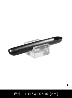 简约现代软装创意桌面摆件家居样板间收纳首饰盘托盘金属果盘轻奢