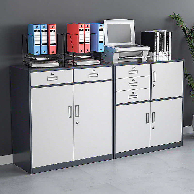 矮柜办公室储物柜铁皮资料收纳柜带锁小柜子档案柜财务凭证文件柜,淘宝优惠券,粉丝福利购,淘宝优惠卷