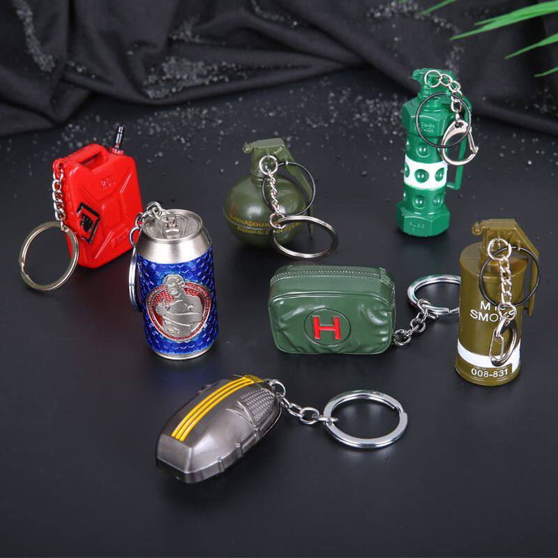绝地求生钥匙扣地铁逃生周边绝地求生大逃杀兵器模型98k装备挂件吃鸡钥匙扣礼品