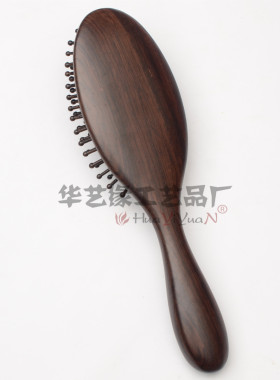 美发气囊梳绿檀气囊梳黑檀梳子长发卷发不打结