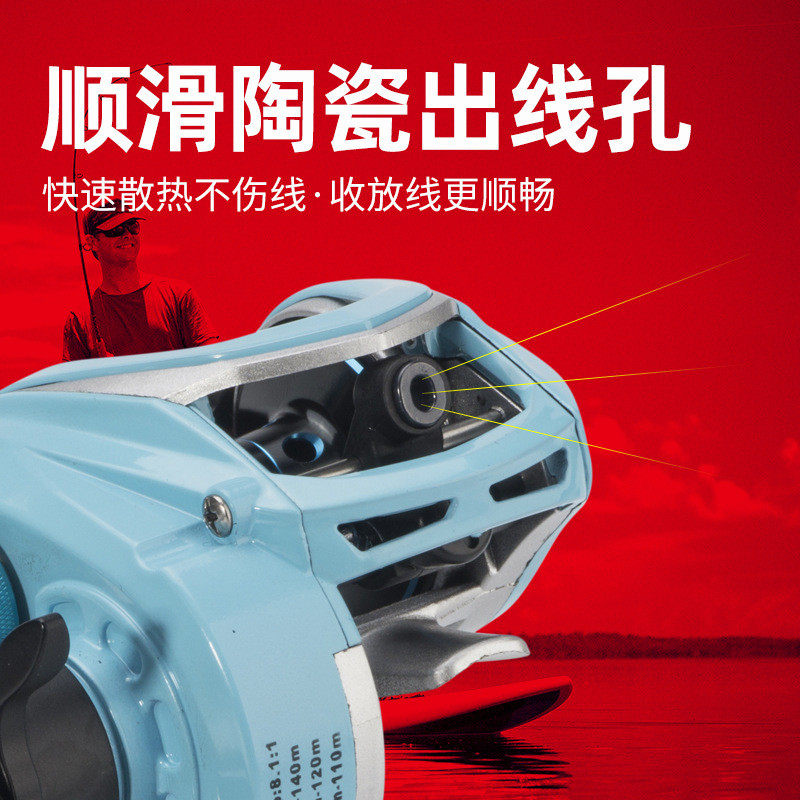 科迈龙水滴轮远投防炸线全金属线杯微物打黑筏钓路亚轮渔轮,淘宝优惠券,粉丝福利购,淘宝优惠卷