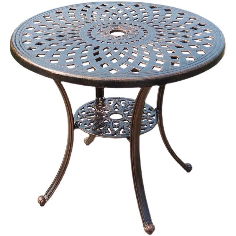 户外铸铝桌椅花园别墅休闲家用阳台花园小茶几茶桌铁艺桌子,淘宝优惠券,粉丝福利购,淘宝优惠卷