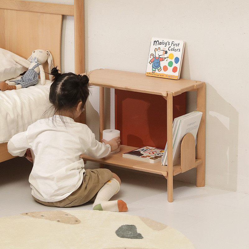 7W靠墙书架开放实木置物架儿童储物柜儿童房书柜落地展示柜,淘宝优惠券,粉丝福利购,淘宝优惠卷