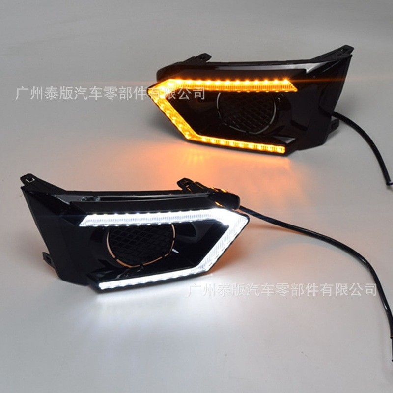 适用于2019-2020款新天籁日行灯尼桑天籁LED日间行车灯改装前雾灯 - 图2