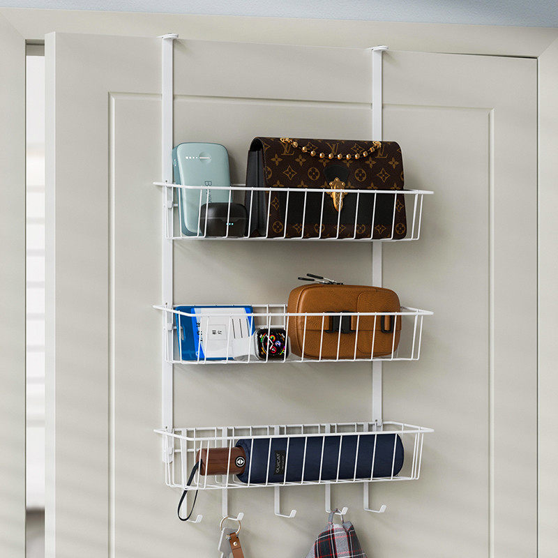 7L门上置物架免打孔卫生间门后挂架特长臂挂钩门后挂架门背上置物,淘宝优惠券,粉丝福利购,淘宝优惠卷