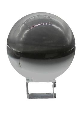 透明魔术水晶光球摆件大小灯装饰品摄影玻璃珠子内雕实心打孔