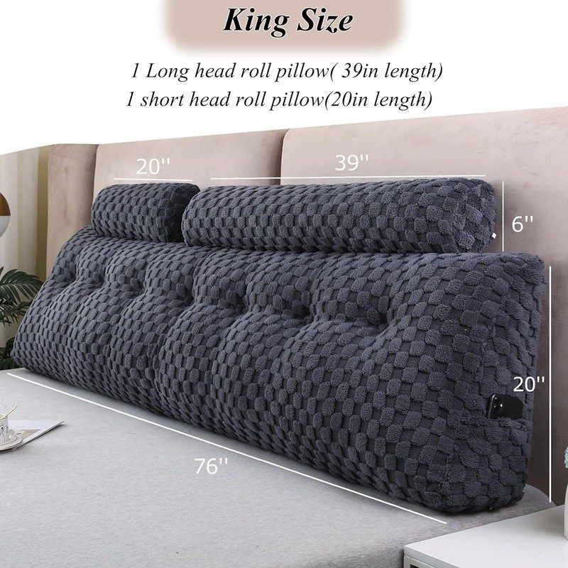 #新款三角靠枕床头靠垫抱枕榻榻米靠垫家用1米1.5m1.8m,淘宝优惠券,粉丝福利购,淘宝优惠卷