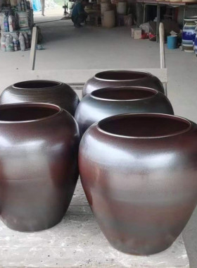 厂家落地大号花瓶陶瓷罐坛子会所庭院酒店户外室内摆件软装饰品缸