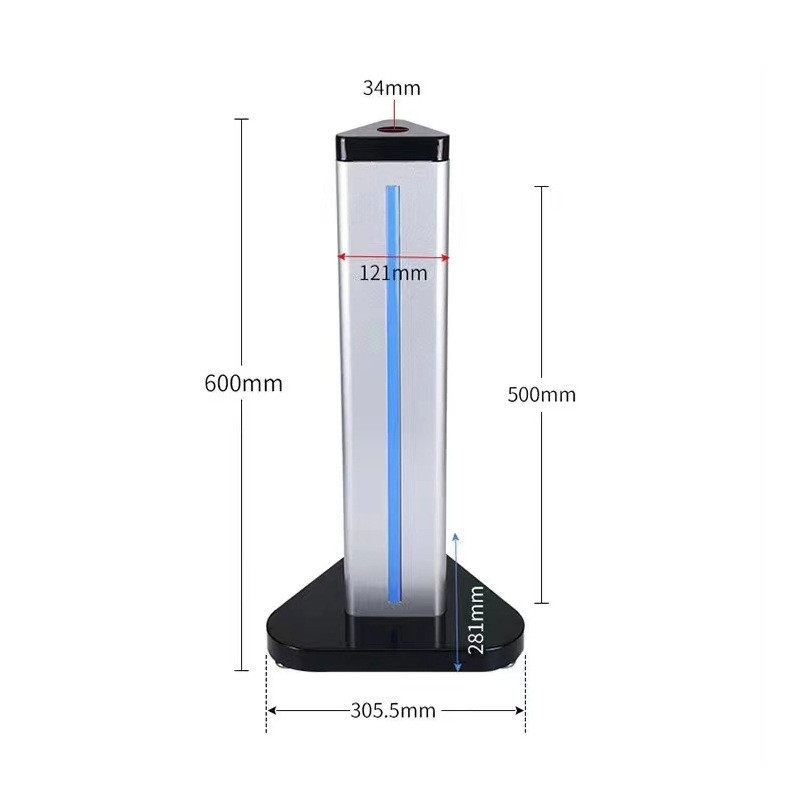 Dynamic face attendance pole face recognition all-in-one machine column desktop access control face brush bracket at the door of the community