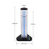 Dynamic face attendance pole face recognition all-in-one machine column desktop access control face brush bracket at the door of the community