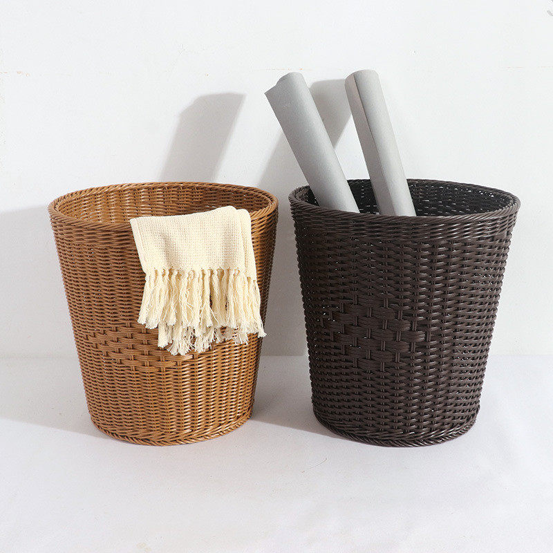 脏衣篓仿藤编大容量编织洗衣篮衣物收纳桶酒店浴巾毛巾收纳筐,淘宝优惠券,粉丝福利购,淘宝优惠卷