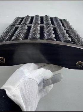 紫光檀多功能脚底按摩器滚轮按摩脚排家用实木足部穴位经络按摩器