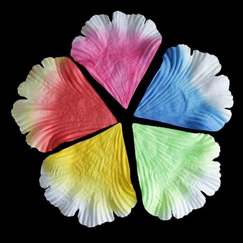 牡丹批发舞蹈道具厂家花片服饰配件玫瑰花瓣仿真假花瓣儿童裙花片 - 图1