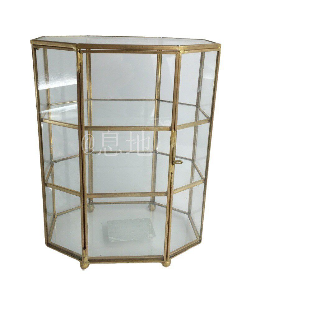 16071a包邮!工厂直销几何玻璃铜条多肉玻璃花房微景观金色小花房,淘宝优惠券,粉丝福利购,淘宝优惠卷