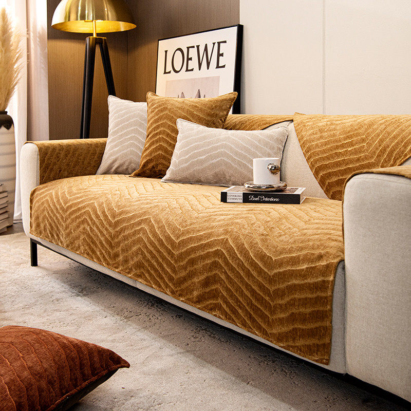 雪尼尔绒沙发垫四季通用防滑坐垫子加厚座垫皮沙发套罩巾,淘宝优惠券,粉丝福利购,淘宝优惠卷