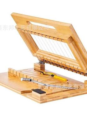 竹制家用切皂器手工皂切皂台木质切皂器手工皂diy工具实木板