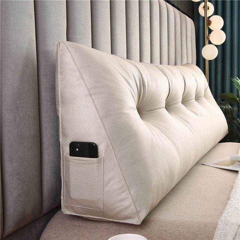 2024新款科技布三角靠垫护腰床头靠垫软包,淘宝优惠券,粉丝福利购,淘宝优惠卷