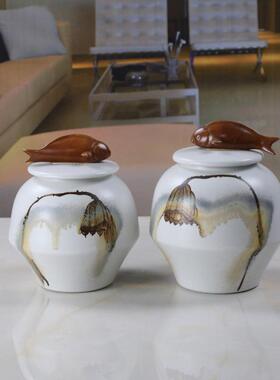 厂家批发北欧工艺品陶瓷花瓶三件套客厅博古架家居装饰礼品摆件