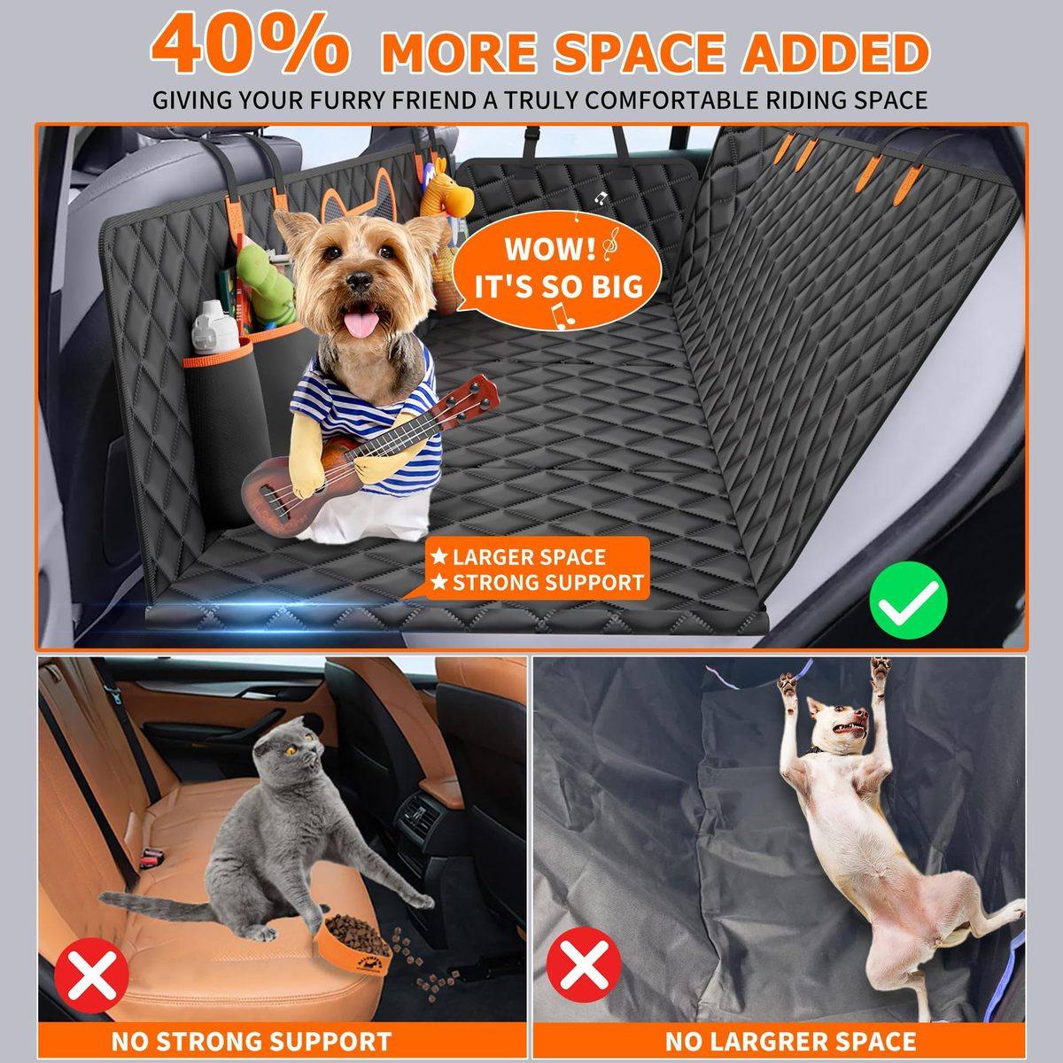 中空板车载宠物垫狗狗汽车防抓座椅套宠物后座延长板车载后排狗垫,淘宝优惠券,粉丝福利购,淘宝优惠卷