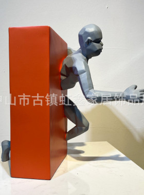 简约现代创意摆件高端轻奢样板房软装饰品电视柜书柜酒柜摆设