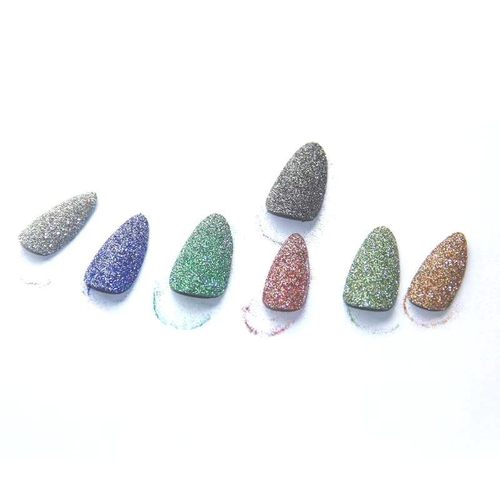 璀璨星光晶钻钻银粉粉网红涩味闪粉亮片指甲装饰品美甲水晶碎钻粉 - 图0