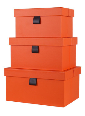 7wlo样板间衣帽间收纳箱衣柜展厅收纳盒皮质整理箱储物盒盒子展