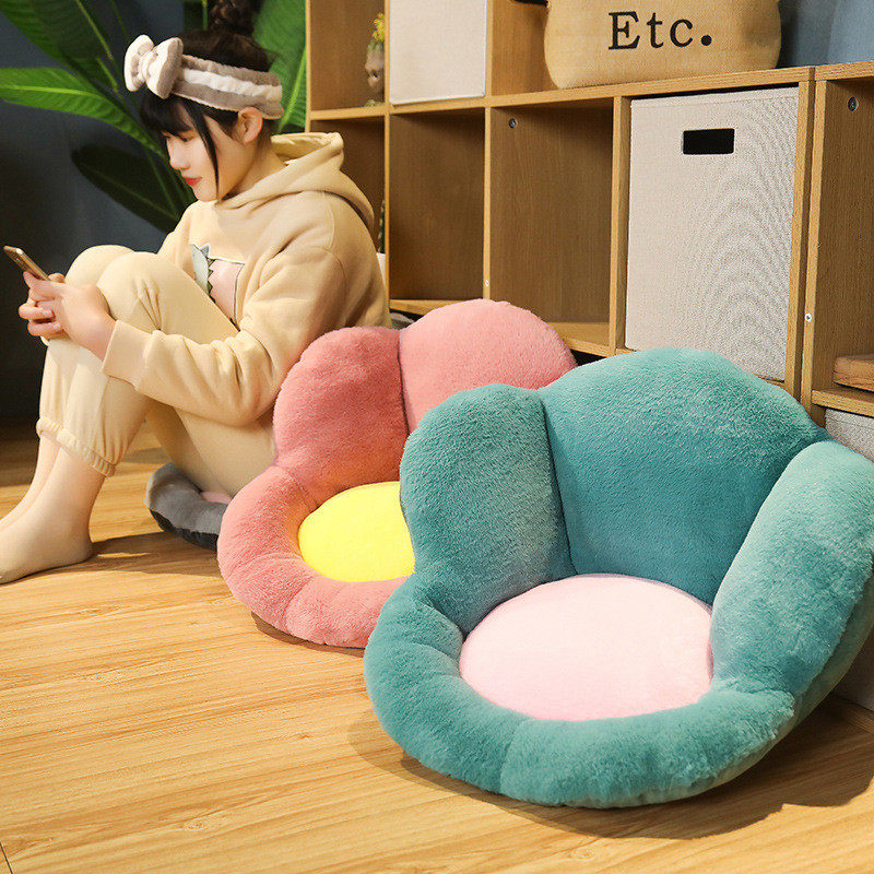 立体花朵坐垫毛绒地板加厚花垫子可爱懒人榻榻米蒲团屁垫坐墩,淘宝优惠券,粉丝福利购,淘宝优惠卷