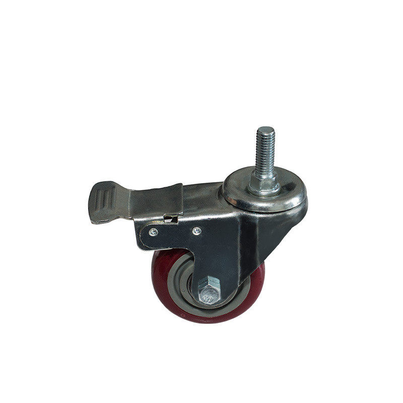 铝型材丝杆带脚轮万向脚轮铝金带刹车3寸,淘宝优惠券,粉丝福利购,淘宝优惠卷