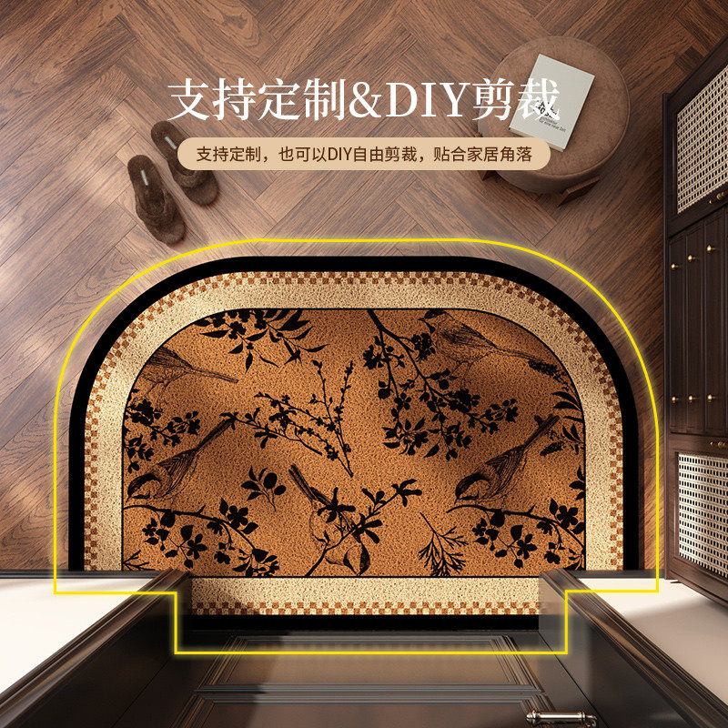 中古丝圈地垫入户门垫门外进门口防滑耐磨耐脏可裁剪脚垫免洗地毯,淘宝优惠券,粉丝福利购,淘宝优惠卷