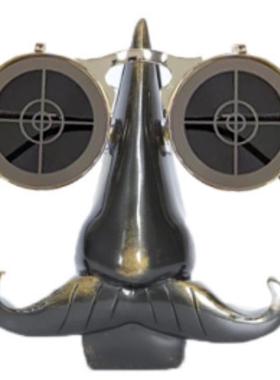 现代简约摆件轻奢黑白条纹树脂凝聚欧式样板房售楼处软装饰品摆设