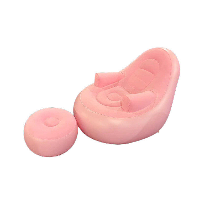 新品现货植绒充气沙发懒人户外野营沙发少女粉扶手靠椅VC充气床,淘宝优惠券,粉丝福利购,淘宝优惠卷