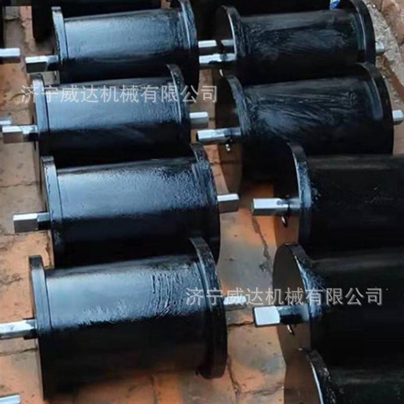 铸钢地滚150*300mm煤矿井下提升用地滚轮铸铁地滚焊接铸造地滚 - 图1