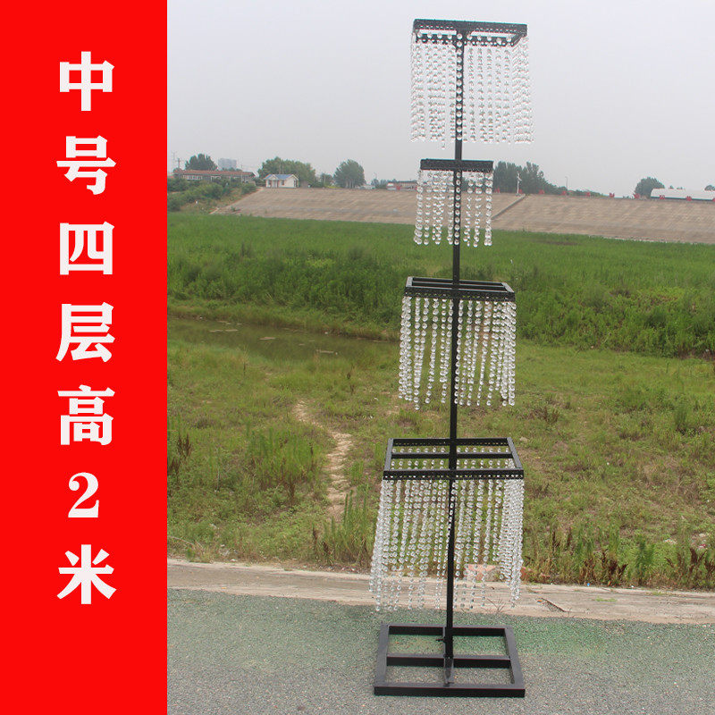 婚庆道具水晶珠帘韶华韩式摆件装饰路引婚礼舞台铁艺架子场景布置,淘宝优惠券,粉丝福利购,淘宝优惠卷