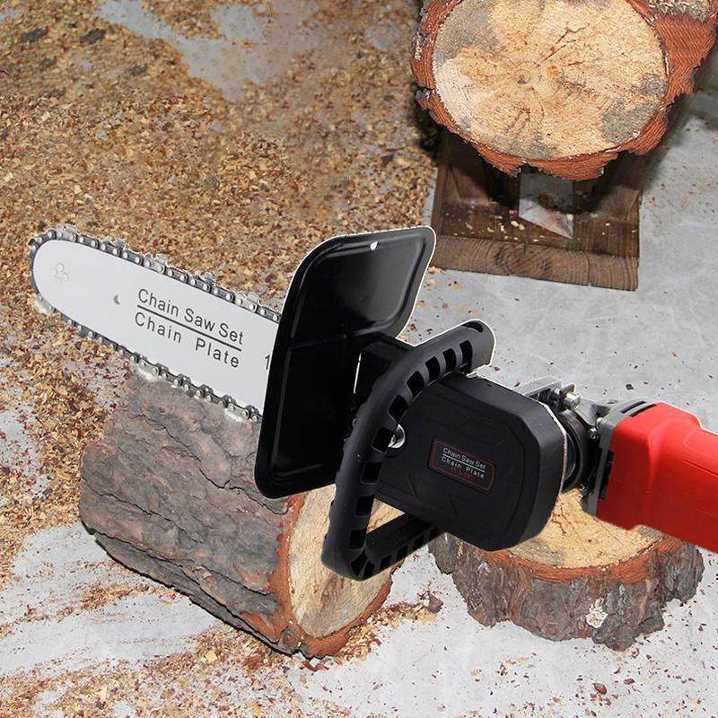 小型锯伐木锯链条多用手提木工电锯家用功能角磨机电链锯220V改装,淘宝优惠券,粉丝福利购,淘宝优惠卷