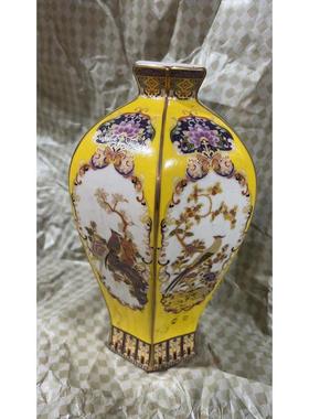 景德镇陶瓷瓷瓶摆件陶瓷花瓶彩仿古彩瓶摆件青花瓷仿古古董珐琅