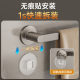 Towel rack bathroom punch-free gun grey bathroom storage rack towel hanging rod toilet toilet toilet storage single rod