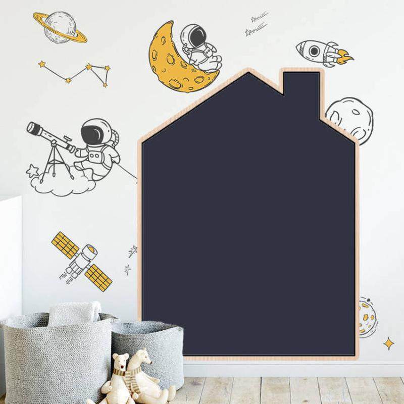 儿童幼儿园走廊画画造型涂鸦墙贴纸自粘吸磁性黑板墙用定制装饰,淘宝优惠券,粉丝福利购,淘宝优惠卷