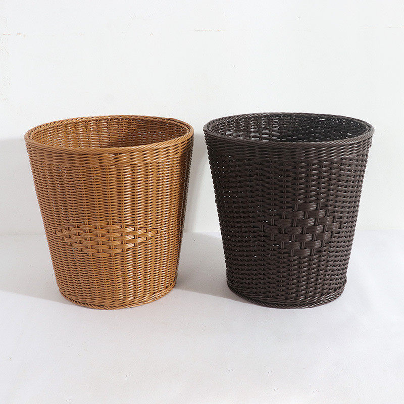 脏衣篓仿藤编大容量编织洗衣篮衣物收纳桶酒店浴巾毛巾收纳筐,淘宝优惠券,粉丝福利购,淘宝优惠卷