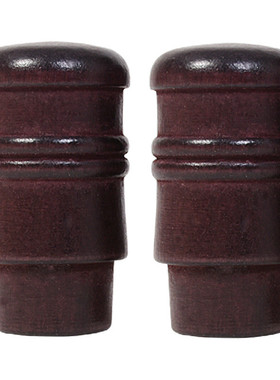 字画装裱地竹节酒红轴头仿古蘑菇腰鼓堵头纸管材料杆专用裱画工具