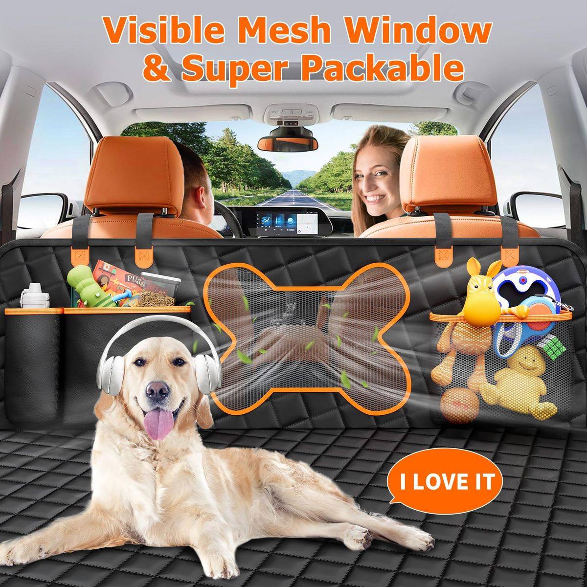 中空板车载宠物垫狗狗汽车防抓座椅套宠物后座延长板车载后排狗垫,淘宝优惠券,粉丝福利购,淘宝优惠卷
