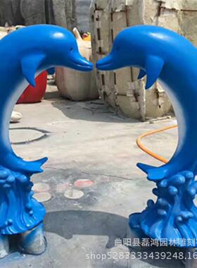 厂家雕塑动物玻璃钢仿真动物雕塑大型户外园林景观广场雕塑摆件